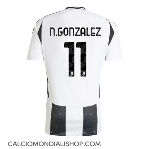 Maglie da calcio Juventus Nicolas Gonzalez #11 Prima Maglia 2024-25 Manica Corta